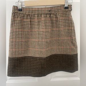 J Crew tweed skirt